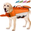 EMUST Dog Life Jacket with Front Float, High Visibility Dog