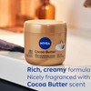 NIVEA Cocoa Butter Body Cream with Deep Nourishing Serum, Cocoa