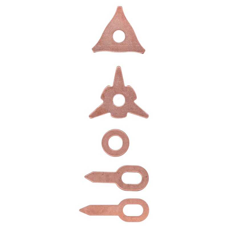 25Pcs Dent Pulling Puller Rings Triangular OT Round Car Body