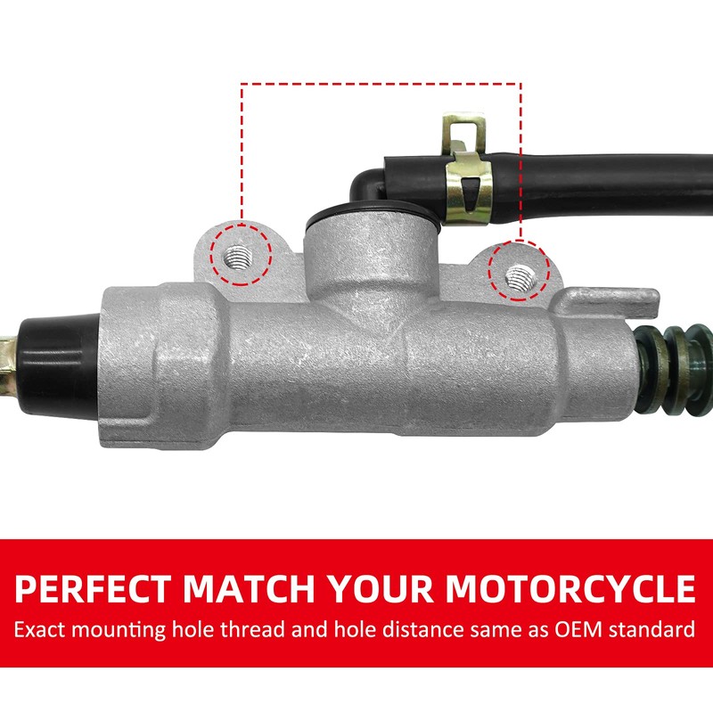 Rear Brake Master Cylinder Fit For Suzuki DR250 DR350 DR650