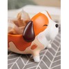 SEINHIJO Candy Dish Plate Nuts Bowl Animal Figurine Sculpture Dog