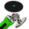 YINETTECH 1Pc 4 Inch Aluminum Backer Pad M14 Hook and