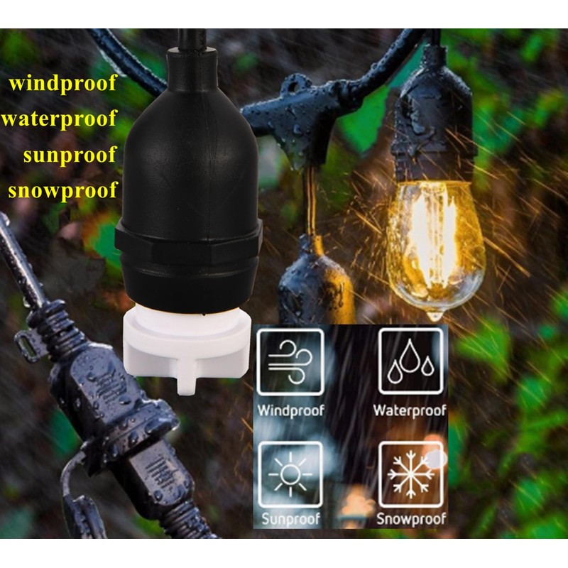 10Pcs Light Socket Safety Cap Plugs, Light Bulb Socket Cover,E26