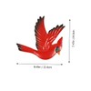 CHILDWEET 3 Pcs Wrought Pendant Wall Decor Bird Decor Metal