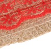 5Pcs Burlap Ribbon Lace Linen Roll Jute Belt DIY Hand
