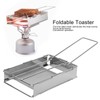 Stainless Steel Foldable Toaster Rack Handheld Portable Outdoor Picnic Toast