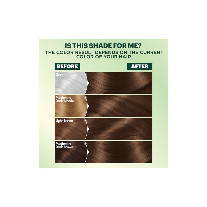 Garnier Nutrisse Ultra Cobertura Color de cabello, marrón claro natural