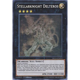 YU-GI-OH! - Stellarknight Delteros (DUEA-EN053) - Duelist Alliance - 1st Edition - Ghost Rare