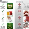 VERONES Mason Jars 8 OZ, 8 OZ Canning Jars Jelly