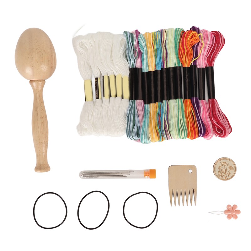 Darning Egg for Socks with Large Eye Needles Sewing Threads