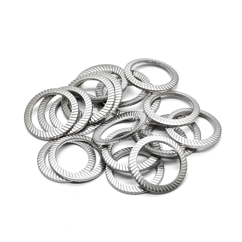 20 Pcs M12 304 Stainless Steel Lock Washers Disc Spring