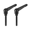 uxcell M6 x 32mm Handle Adjustable Clamping Lever Thread Push
