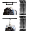 Mr. Pen- Space Saving Hangers for Clothes, 12 pcs, Black,