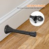 Ravinte Door Stoppers, 12 Pack Black Spring Door Stops with