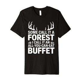Whitetail Buck Deer Hunting Season Hunter for Men Premium T-Shirt