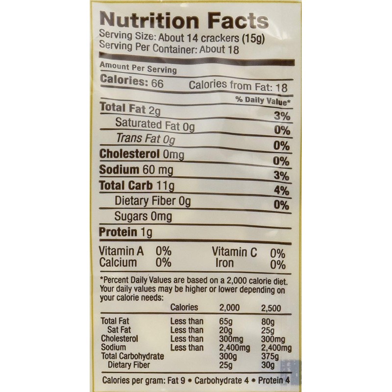 New England Original Westminster Bakeries Oyster and Soup Crackers, 9