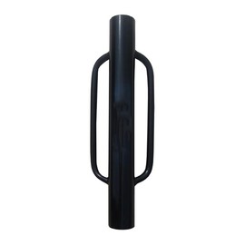 MTB Supply Fence Post Driver with Handle, 12LB Black Iron T Post Pole Pounder Hand Post Rammer for U Fence Post Wooden Post