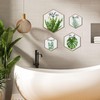 OYEFLY 4 Pcs Green Eucalyptus Bathroom Decor,Bathroom Decor Wall Art