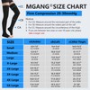MGANG Medical Thigh High Compression Stockings for Men and Women,