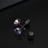 ORAZIO G23 Implant Grade Titanium Piercing Screw Back Earrings 20G