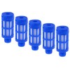 Pneumatic Silencer 1/8 Inch Plastic Set of 5 Industrial Quality