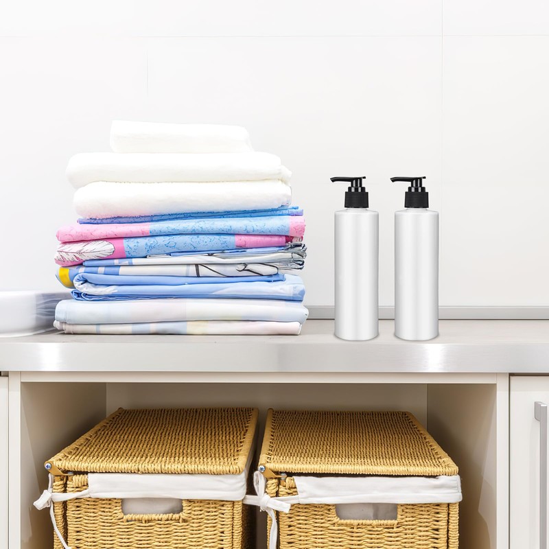 20 Pcs Plastic Pump Dispenser Bottle Bulk, 8 oz Empty