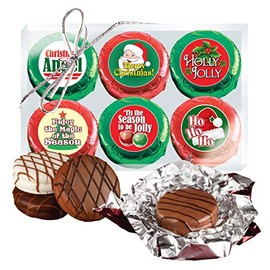 Christmas - "COOKIE TALK" Chocolate Covered Oreos - 6 Pack