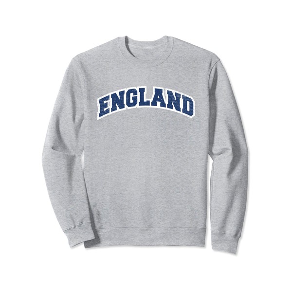 England Vintage Varsity Style British Sweatshirt