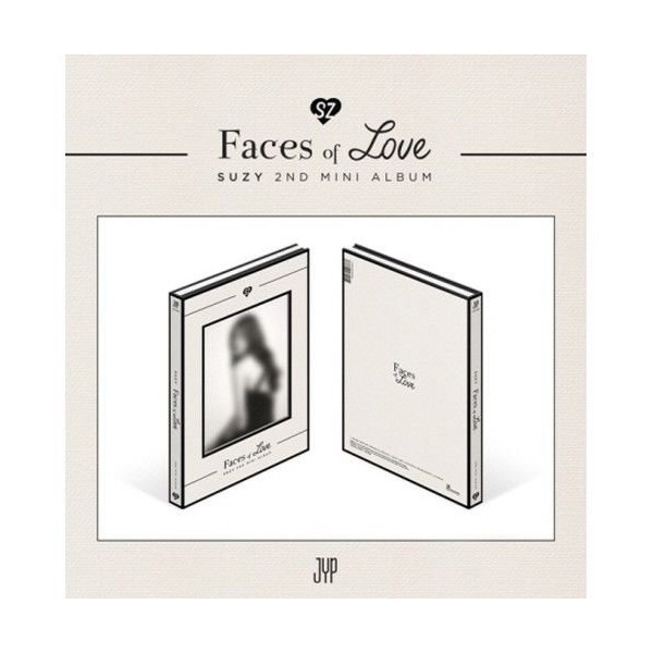 SUZY Faces Of Love 2nd Mini Album CD+96p PhotoBook+Lyrics+1p PhotoCard+Tracking