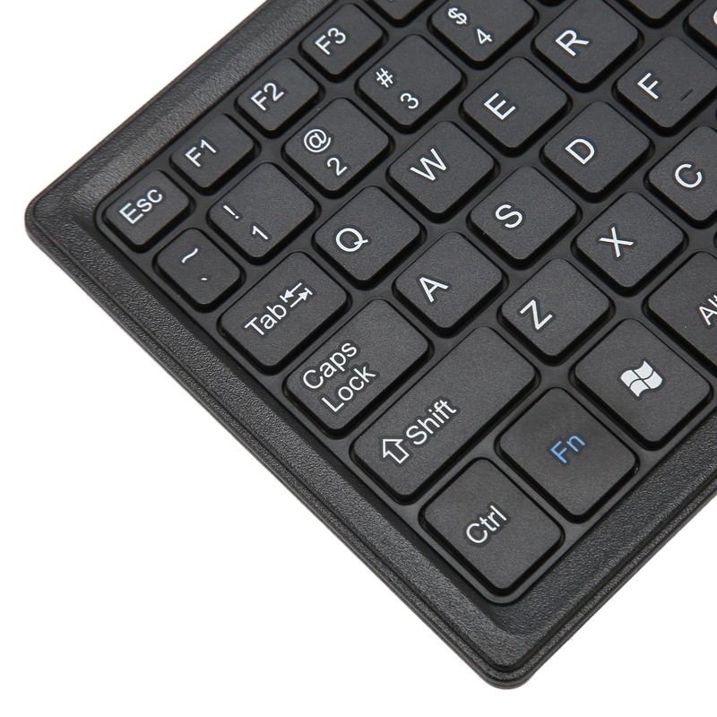 K 800 Keyboard with Touchpad Wired Ultra Thin Mini Compact