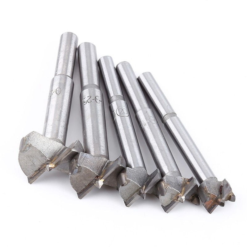 10pcs 14-50mm Forstner Drill Bit Set Flat Wood Drilling Woodworking
