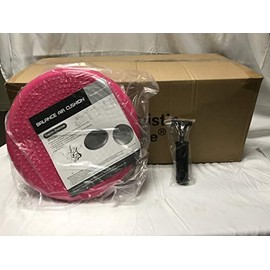 Therapist’s Choice Inflated Air-Filled Stability Balance Disc, Case of 10pcs, Plus 1 x 7" Hand Pump (Pink)