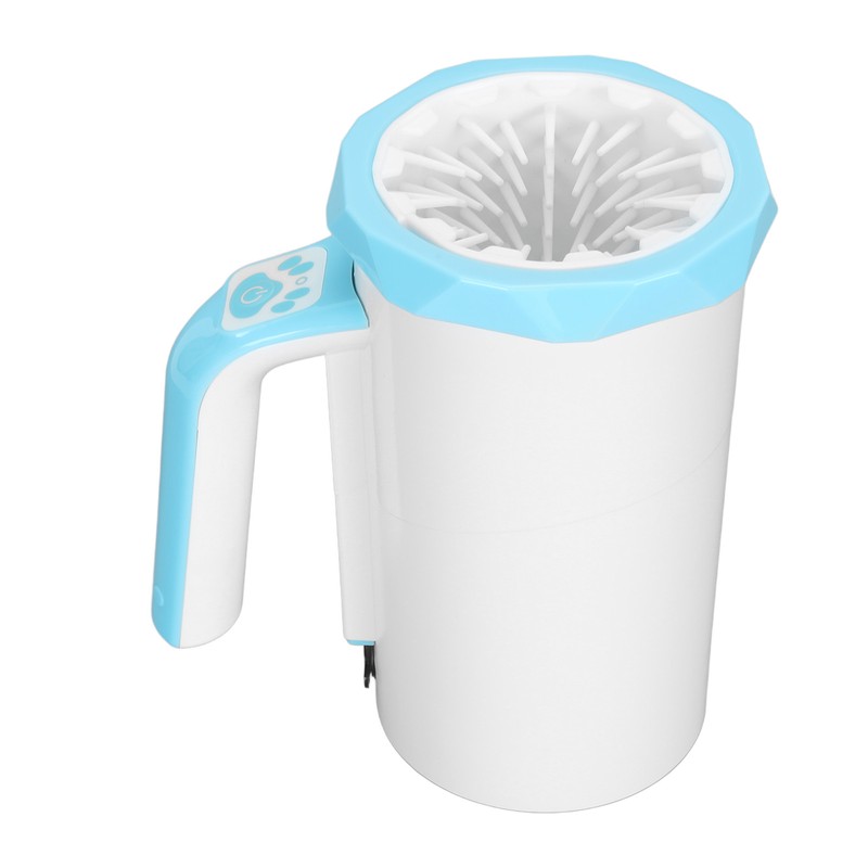 Automatic Dog Paw Cleaner Multifunction Powerful Silicone Bristles Rechargeable Portable