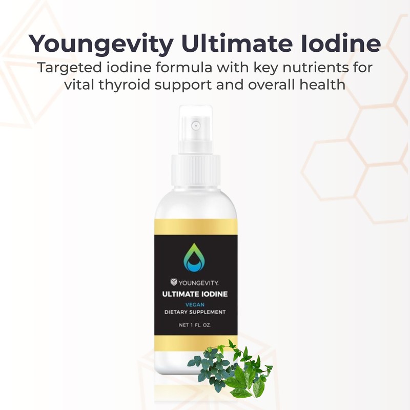 Youngevity Ultimate Iodine Supplement – Vegan Supplement with 300 mcg