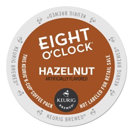 Eight O'Clock Coffee Hazelnut Coffee, 24 Count