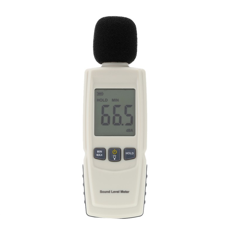 LCD Digital Sound Level Meter Noise Volume Measuring Instrument Decibel