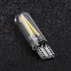 10pcs 12V W5W T10 194 Glass COB Filament LED Car