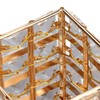 European Style Crystal Storage Box Crystal Jewelry Trinket Box Square
