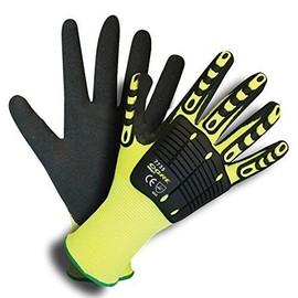 Safety, Crowd Control, Rope Cordova 7735 Impact Gloves, Padded Nitrile Coating for Extra Grip, Reinforced Th