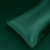 Homiest Satin Body Pillow Cover, Blackish Green, 20 x 54