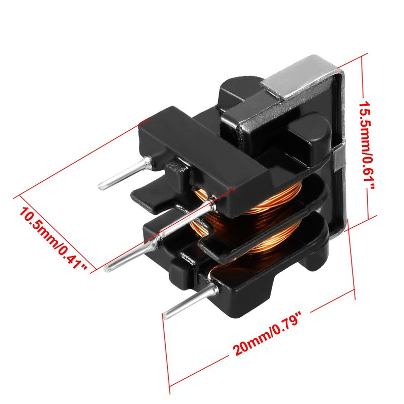 sourcing map Toroid Magnetic Inductor Monolayer Wire Wind 25 mH