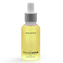 MAVERO GOLDENHOUR Vitamin C Serum Face with Hyaluronic Acid, Kiwi & Pineapple Extracts, Face Serum, Hyaluronic Acid Serum Face Care, Hyaluronic Serum High Dose, Skincare
