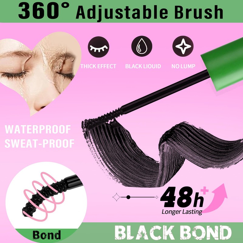 2 Pcs Lash Bond and Seal for Lash Clusters Long