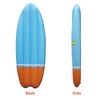 HOHQB 59“ Inflatable Surfboard Luau Themes and Beach Party Decorations
