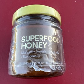 Beekeeper's Naturals Superfood Honey, 4.4 oz (125 g) Exp.7/25+