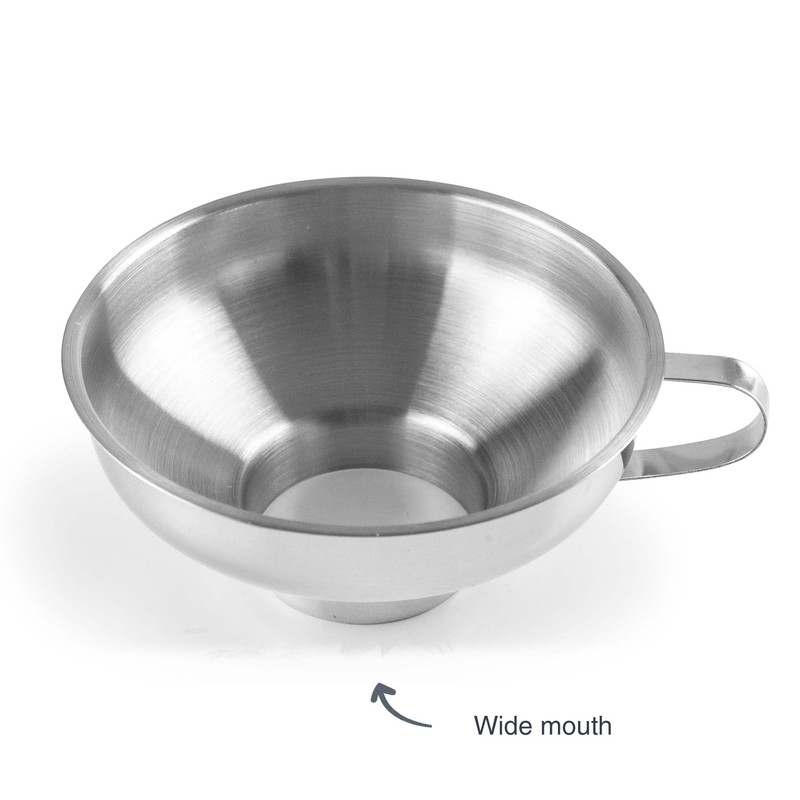 Lacor - 62517 – Jam Funnel 18/10 Stainless Steel Funnel