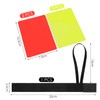 TYFGRT 2 Red Cards and 2 Yellow Cards, Equipped with