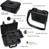 Lekufee Portable Waterproof Hard Case for Sony ZV-1F, ZV-1, ZV-1