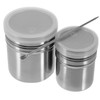 Alipis 2 Sets Metal Salt Shake Sprinkler for Restaurant Powdered