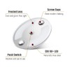 Obeaming Campervan Interior LED Ceiling Puck Light, 12V Dimmable 75mm